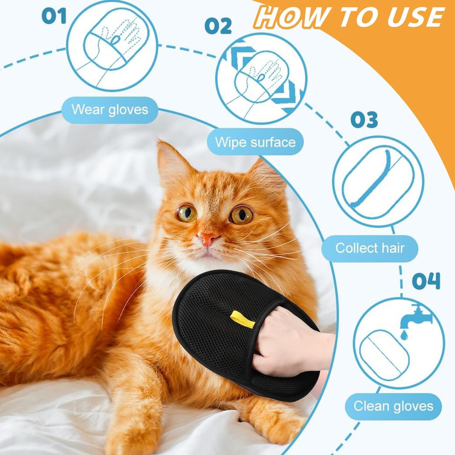 Pawfect Pet Hair Cleaning Glove